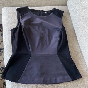 Sleeveless peplum top